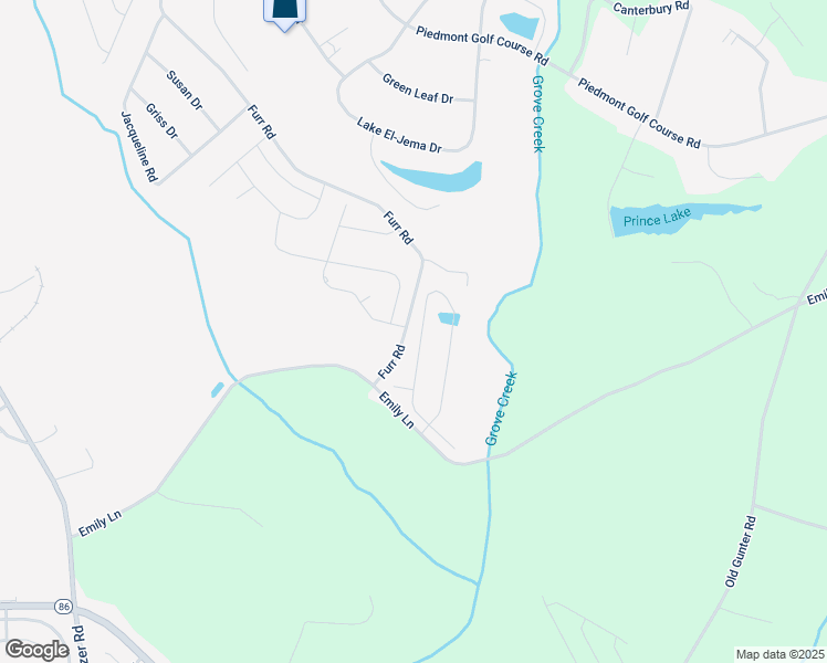 map of restaurants, bars, coffee shops, grocery stores, and more near 288 Laurel Trace Circle in Piedmont