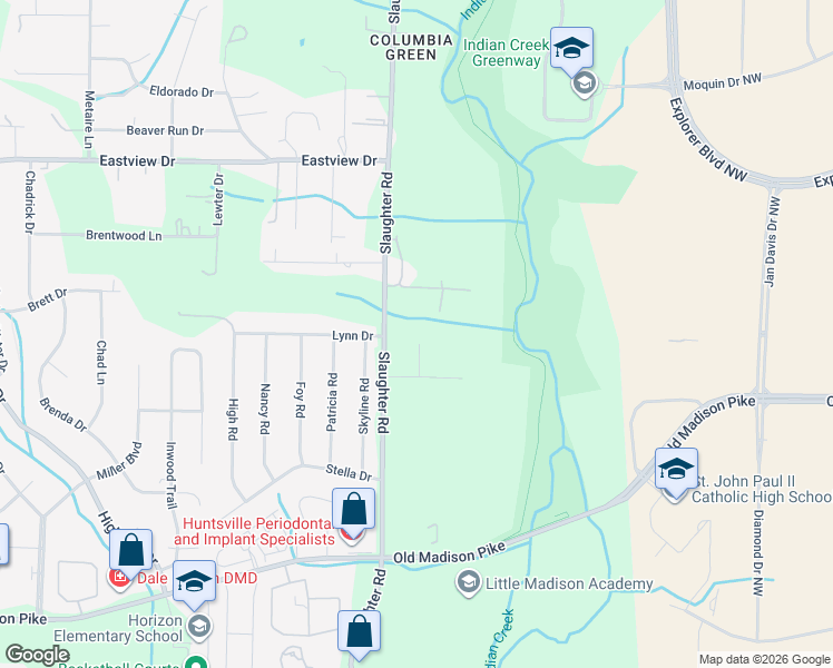 map of restaurants, bars, coffee shops, grocery stores, and more near 697 Falcon Road in Madison