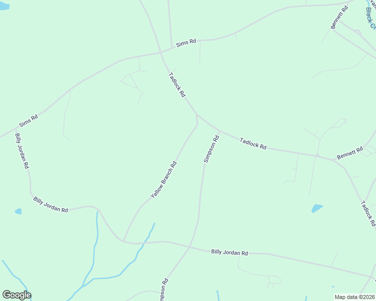 map of restaurants, bars, coffee shops, grocery stores, and more near 68 Yellow Branch Road in Pageland