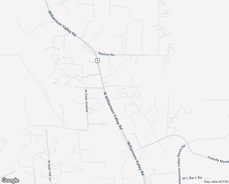 map of restaurants, bars, coffee shops, grocery stores, and more near 11950 N Lonely Trail in Prescott