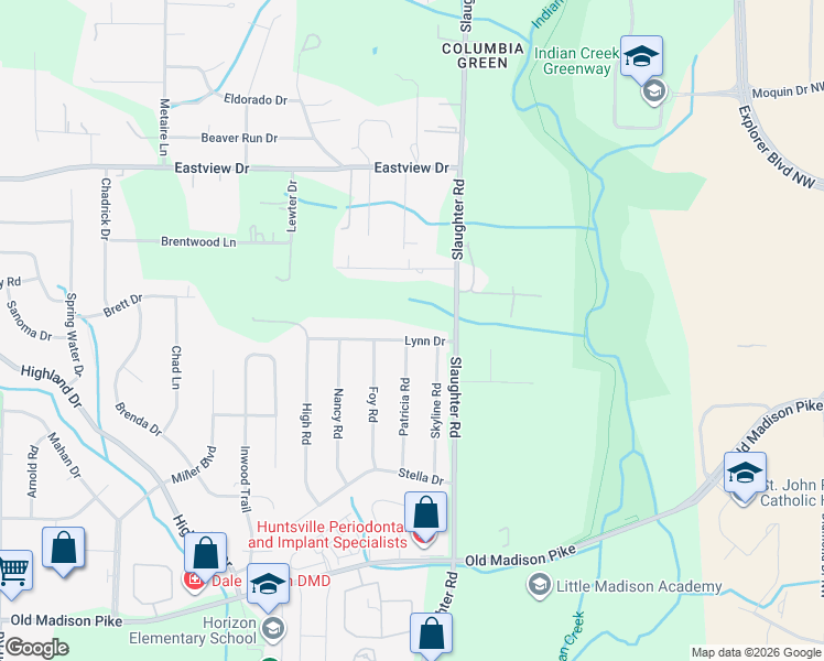 map of restaurants, bars, coffee shops, grocery stores, and more near 200 Lynn Drive in Madison