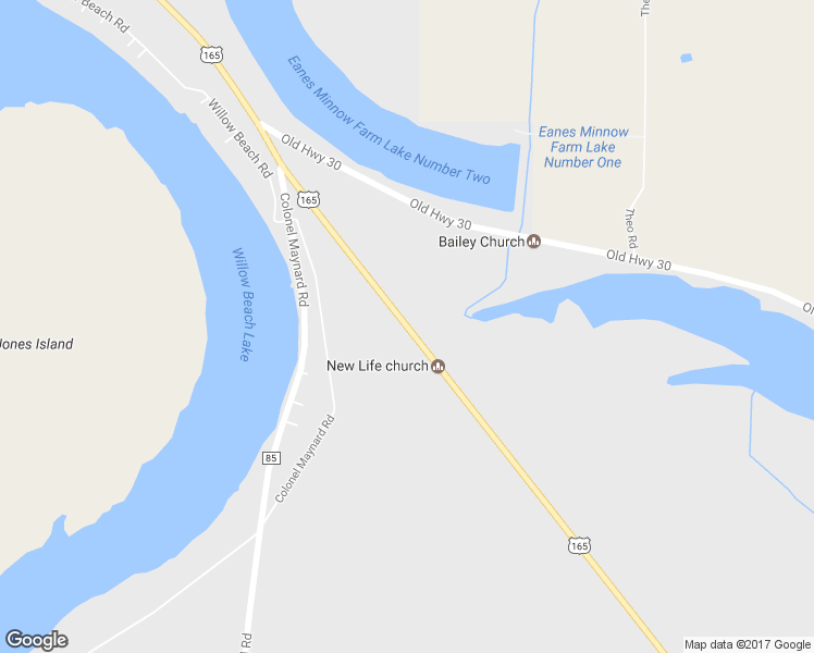 map of restaurants, bars, coffee shops, grocery stores, and more near 12300 U.S. 165 in Scott