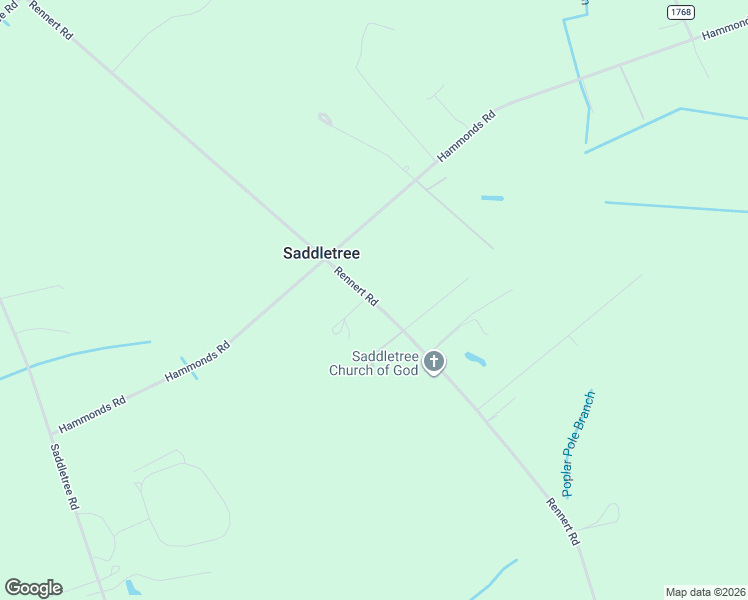 map of restaurants, bars, coffee shops, grocery stores, and more near 1706 Rennert Road in Lumberton