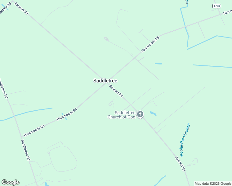 map of restaurants, bars, coffee shops, grocery stores, and more near 1729 Rennert Road in Lumberton