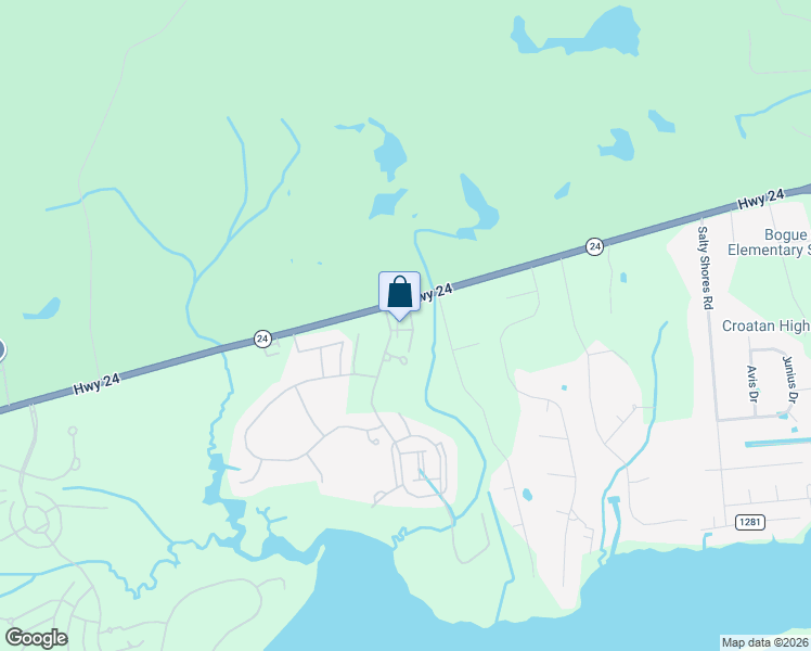 map of restaurants, bars, coffee shops, grocery stores, and more near 100 Watchtower Lane in Newport
