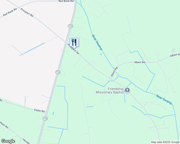 map of restaurants, bars, coffee shops, grocery stores, and more near 2693 Prospect Road in Pembroke