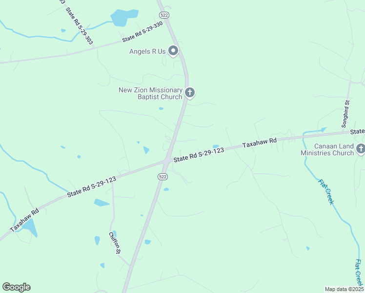 map of restaurants, bars, coffee shops, grocery stores, and more near 4499 Taxahaw Road in Lancaster