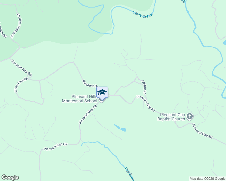 map of restaurants, bars, coffee shops, grocery stores, and more near 1488 Pleasant Gap Road in Ellijay
