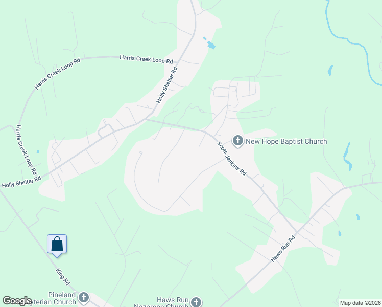 map of restaurants, bars, coffee shops, grocery stores, and more near 237 Scott-Jenkins Road in Jacksonville