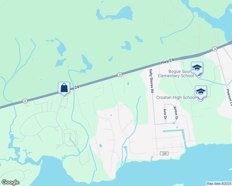 map of restaurants, bars, coffee shops, grocery stores, and more near 151 Yacht Club Drive in Newport