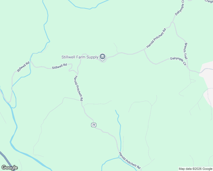 map of restaurants, bars, coffee shops, grocery stores, and more near 1322 Harold Pritchett Road in Ellijay
