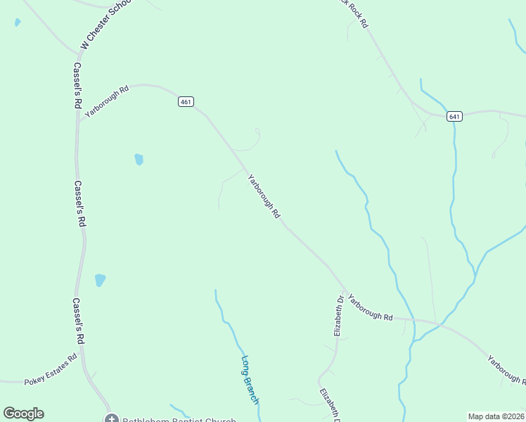 map of restaurants, bars, coffee shops, grocery stores, and more near 805 Yarborough Road in Chester
