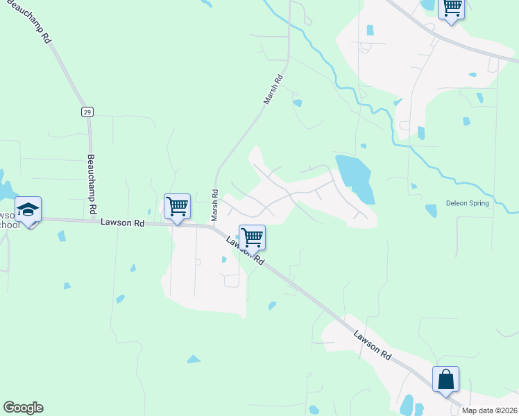 map of restaurants, bars, coffee shops, grocery stores, and more near 14001 Argyll Cove in Little Rock