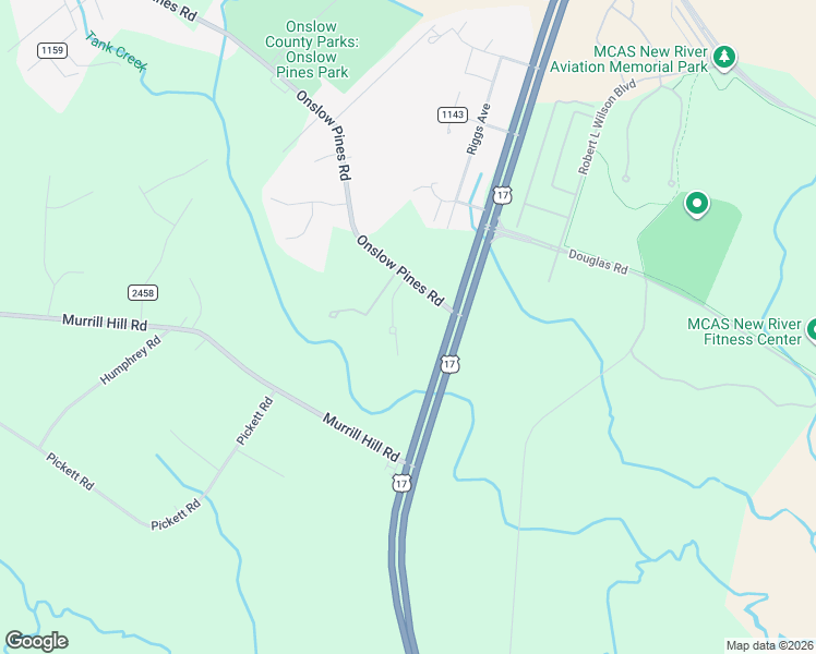 map of restaurants, bars, coffee shops, grocery stores, and more near 113 Pleasant Court in Jacksonville