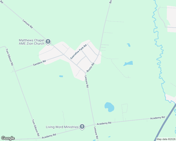 map of restaurants, bars, coffee shops, grocery stores, and more near 10309-10541 Bostic Road in Laurinburg