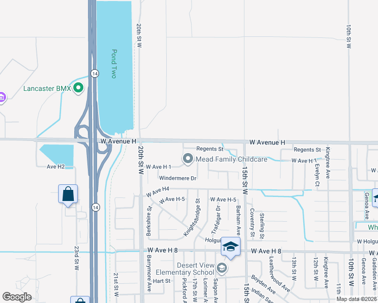 map of restaurants, bars, coffee shops, grocery stores, and more near 1706 Regents Street in Lancaster