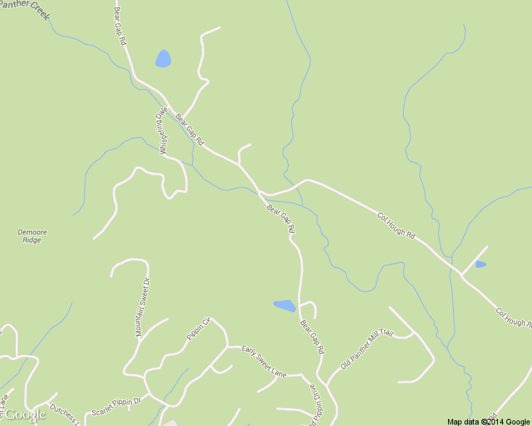 map of restaurants, bars, coffee shops, grocery stores, and more near 1485 Bear Gap Road in Clarkesville