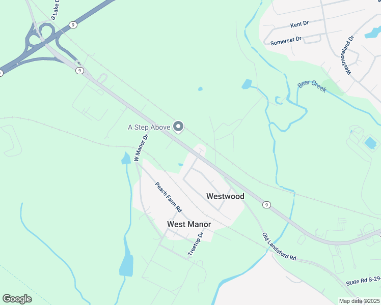 map of restaurants, bars, coffee shops, grocery stores, and more near 1787 West Meeting Street in Lancaster