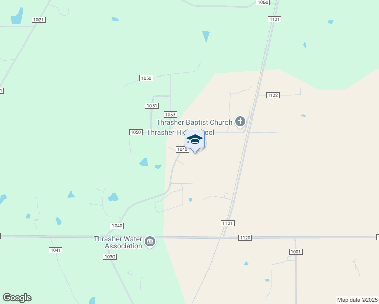 map of restaurants, bars, coffee shops, grocery stores, and more near 167 County Road 1040 in Booneville