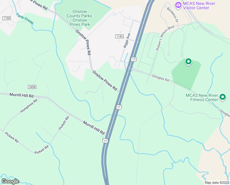 map of restaurants, bars, coffee shops, grocery stores, and more near 2394 Wilmington Highway in Jacksonville