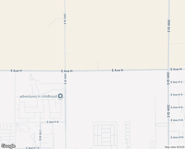 map of restaurants, bars, coffee shops, grocery stores, and more near 23rd Street East in Lancaster