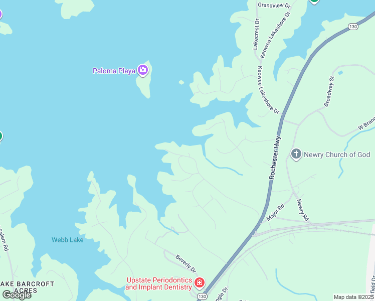 map of restaurants, bars, coffee shops, grocery stores, and more near 2520 Sugar Valley Road in Seneca