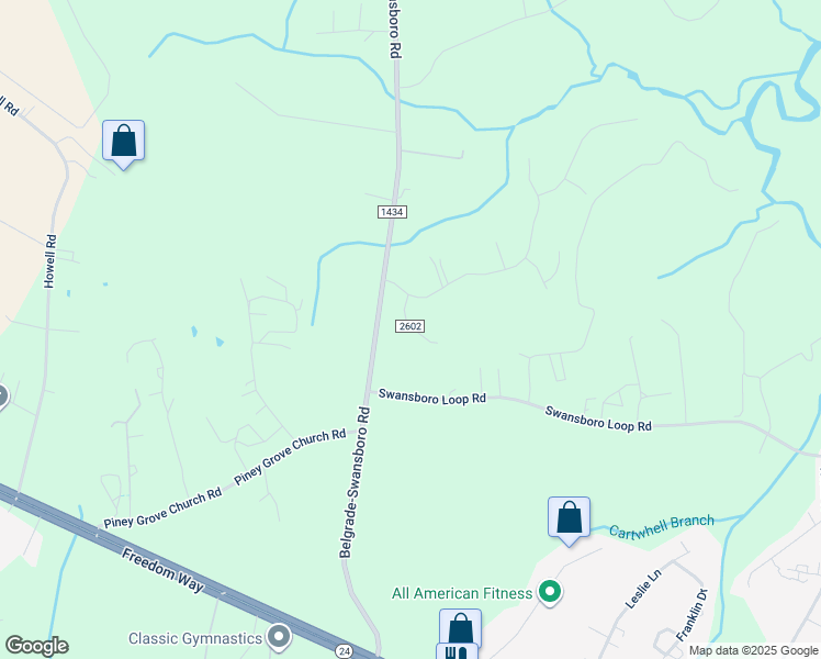 map of restaurants, bars, coffee shops, grocery stores, and more near in Stella