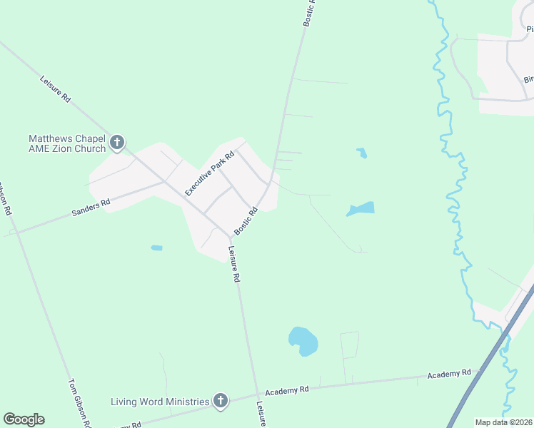 map of restaurants, bars, coffee shops, grocery stores, and more near 10481 Bostic Road in Laurinburg