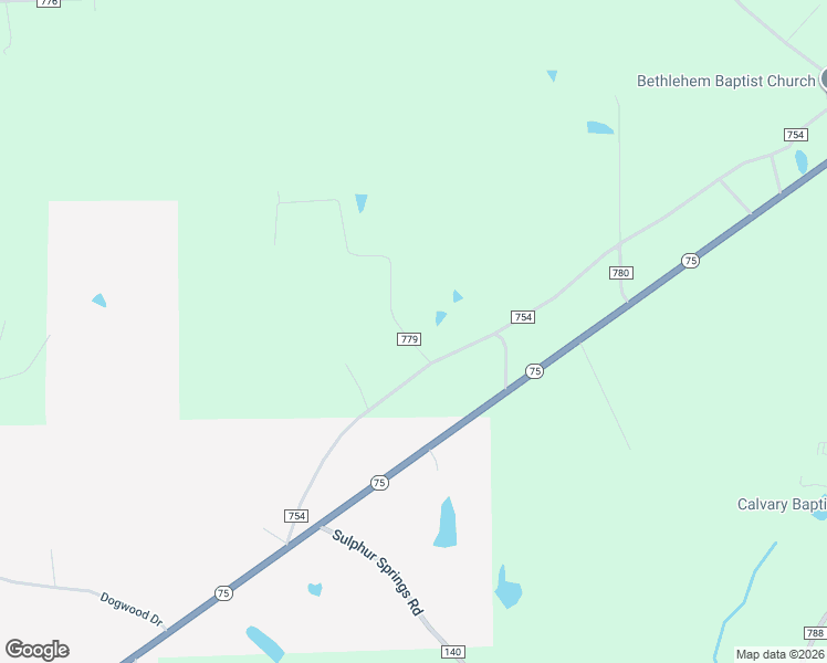 map of restaurants, bars, coffee shops, grocery stores, and more near 70 County Road 779 in Ider