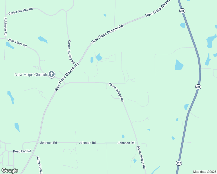 map of restaurants, bars, coffee shops, grocery stores, and more near 1314 Brown Bridge Road in Chatsworth