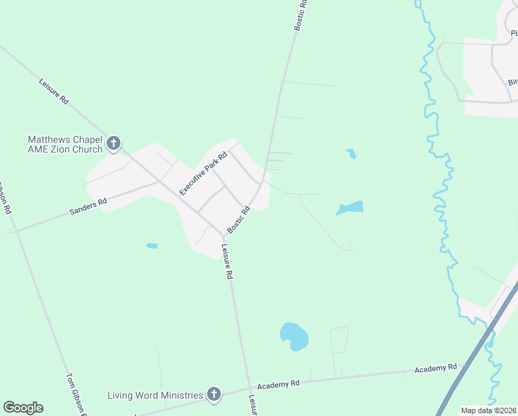 map of restaurants, bars, coffee shops, grocery stores, and more near 10481 Bostic Road in Laurinburg