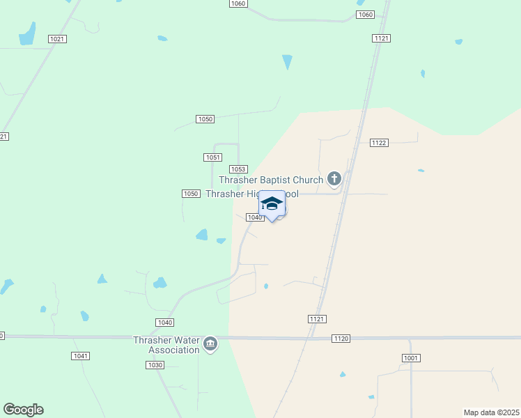 map of restaurants, bars, coffee shops, grocery stores, and more near 167 County Road 1040 in Booneville