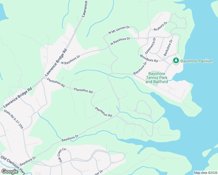 map of restaurants, bars, coffee shops, grocery stores, and more near 4817 Bayshore Drive in Seneca