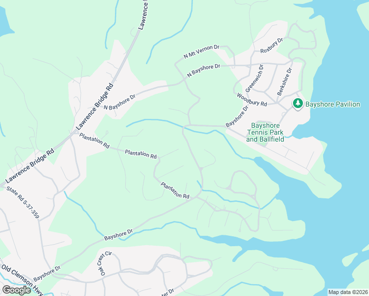 map of restaurants, bars, coffee shops, grocery stores, and more near 4817 Bayshore Drive in Seneca