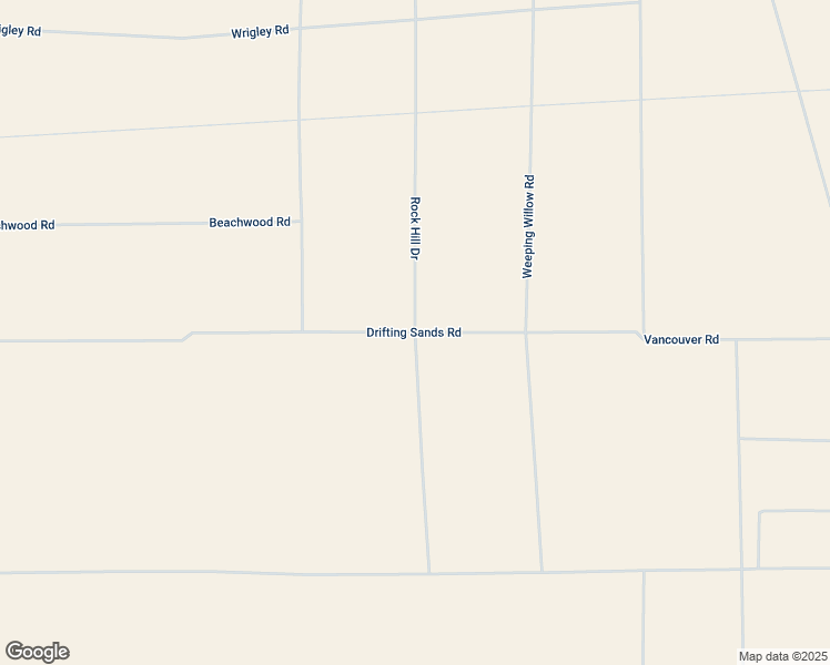 map of restaurants, bars, coffee shops, grocery stores, and more near Drifting Sands Road in San Bernardino County