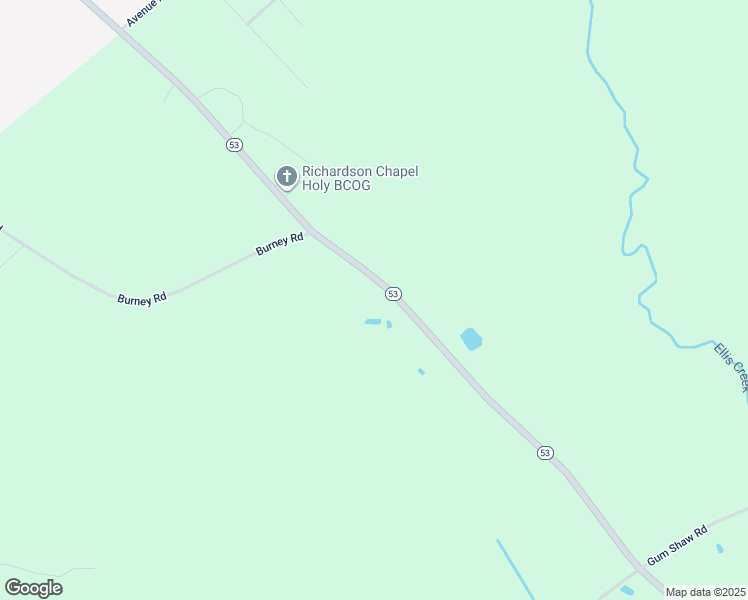 map of restaurants, bars, coffee shops, grocery stores, and more near 7585 North Carolina 53 in White Oak
