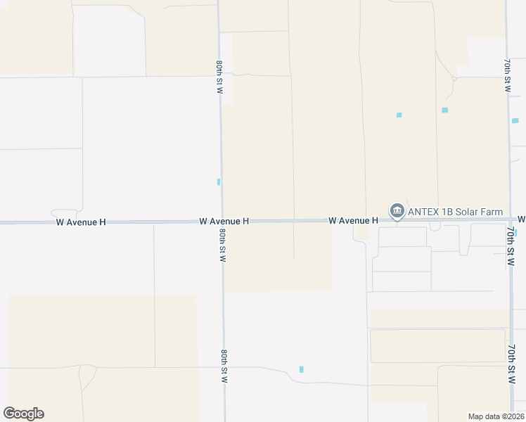 map of restaurants, bars, coffee shops, grocery stores, and more near 2 80th Street West in Rosamond