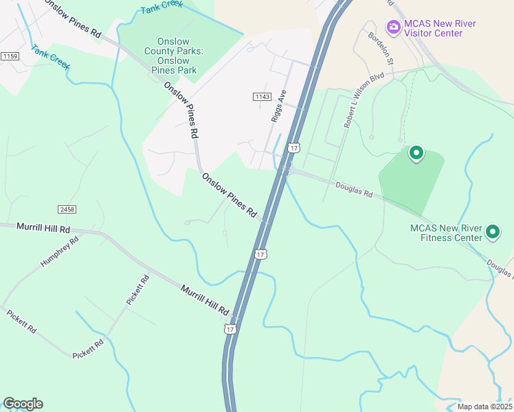 map of restaurants, bars, coffee shops, grocery stores, and more near 2394 Wilmington Highway in Jacksonville