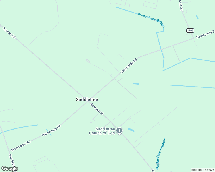 map of restaurants, bars, coffee shops, grocery stores, and more near 49 Judas Drive in Lumberton