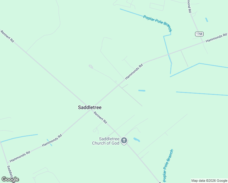 map of restaurants, bars, coffee shops, grocery stores, and more near 49 Judas Drive in Lumberton