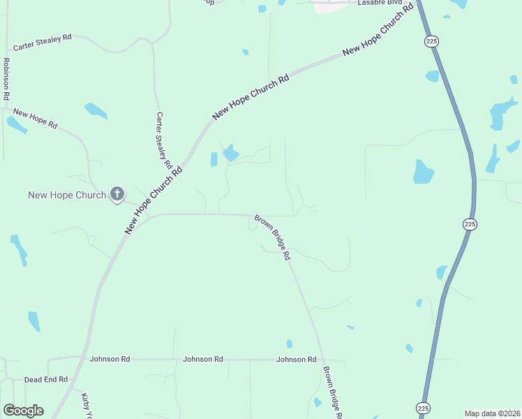 map of restaurants, bars, coffee shops, grocery stores, and more near 1314 Brown Bridge Road in Chatsworth
