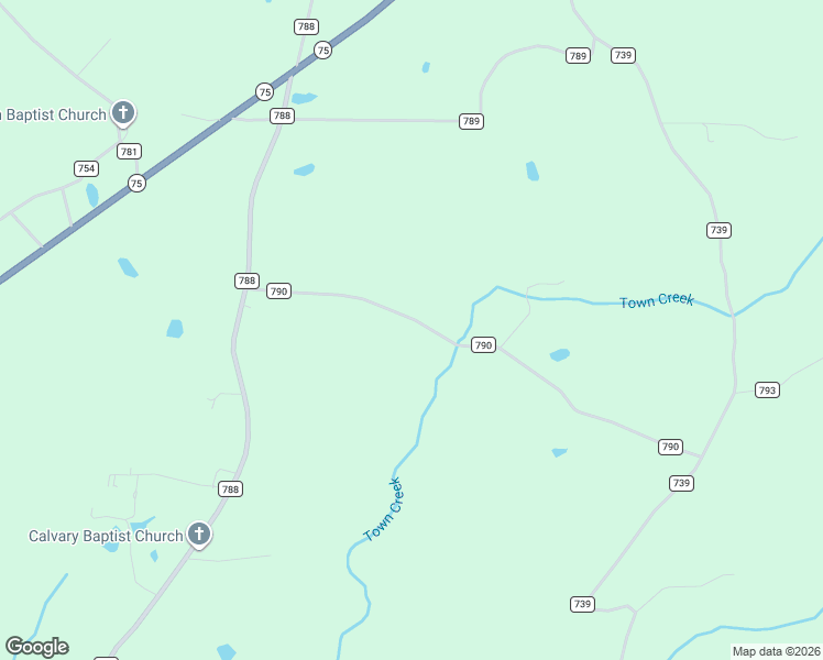 map of restaurants, bars, coffee shops, grocery stores, and more near 380 County Road 790 in Ider