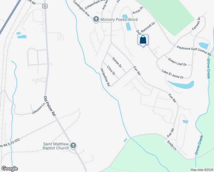 map of restaurants, bars, coffee shops, grocery stores, and more near 237 Jacqueline Road in Piedmont