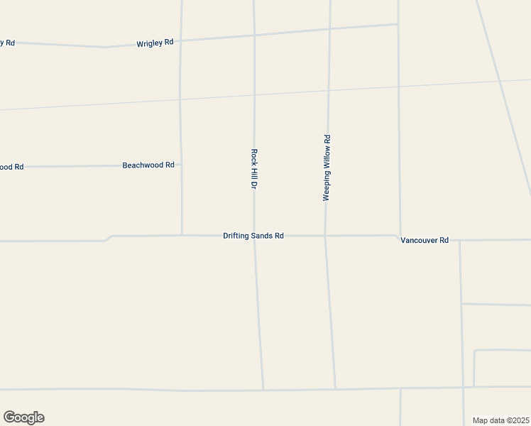 map of restaurants, bars, coffee shops, grocery stores, and more near Drifting Sands Road in San Bernardino County