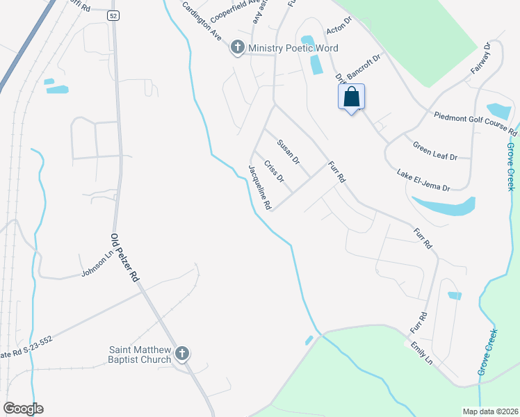 map of restaurants, bars, coffee shops, grocery stores, and more near 237 Jacqueline Road in Piedmont