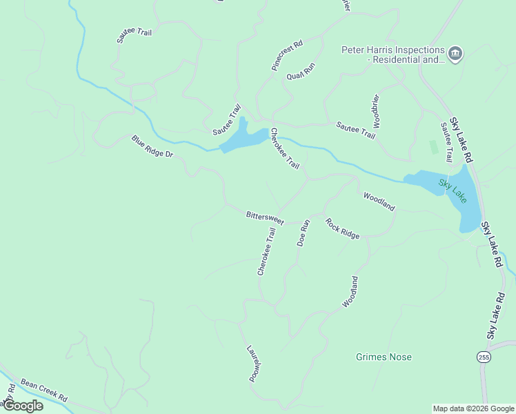 map of restaurants, bars, coffee shops, grocery stores, and more near 172 Bittersweet in Sautee Nacoochee