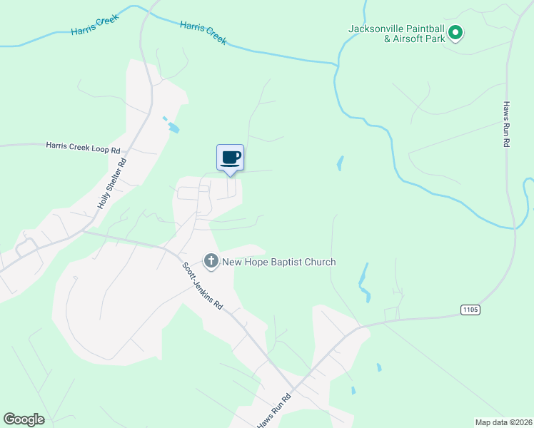 map of restaurants, bars, coffee shops, grocery stores, and more near 140 Issac Lane in Jacksonville