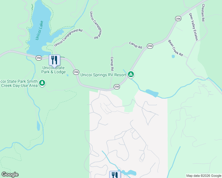 map of restaurants, bars, coffee shops, grocery stores, and more near 19 Wilfar Strasse in Helen
