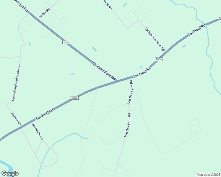 map of restaurants, bars, coffee shops, grocery stores, and more near 1563 Tar Heel Road in Tar Heel