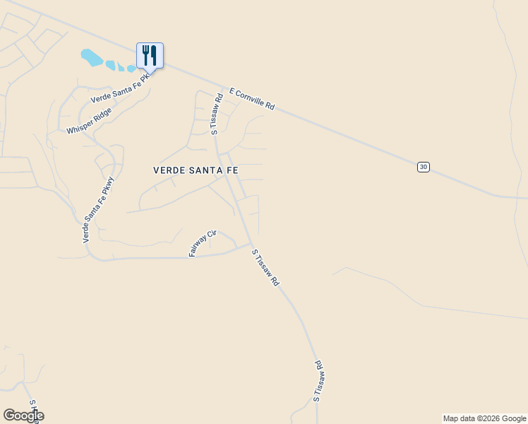 map of restaurants, bars, coffee shops, grocery stores, and more near 1025 Forest Ridge Drive in Cornville